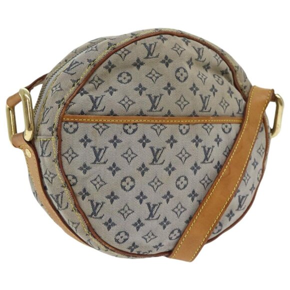 LOUIS VUITTON Monogram Mini Jeanne GM Shoulder Bag Blue - Picture 1 of 16